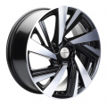 Khomen Wheels KHW1801 7,5x18 5x114,3 ET50 67,1 Black-FP